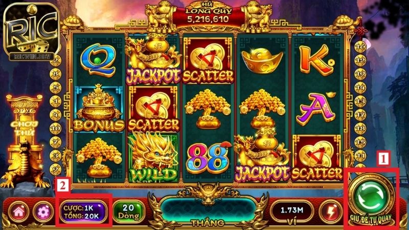 Kho báu tứ linh Ricwin