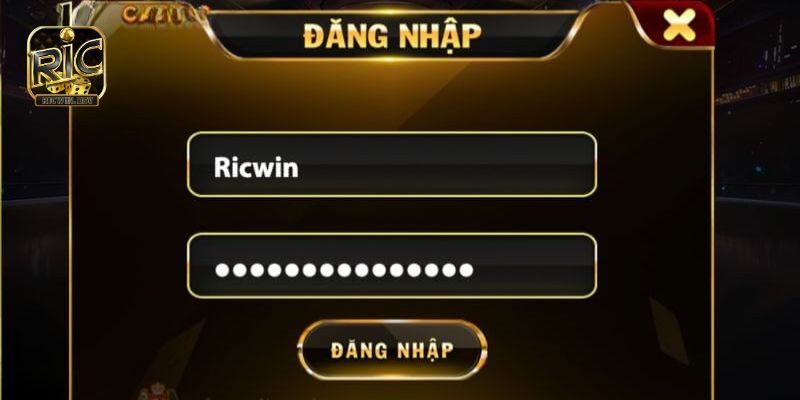 Đăng Nhập Ricwin: Dễ Dàng Trải Nghiệm Game Đỉnh Cao Hướng dẫn đăng nhập Ricwin chi tiết