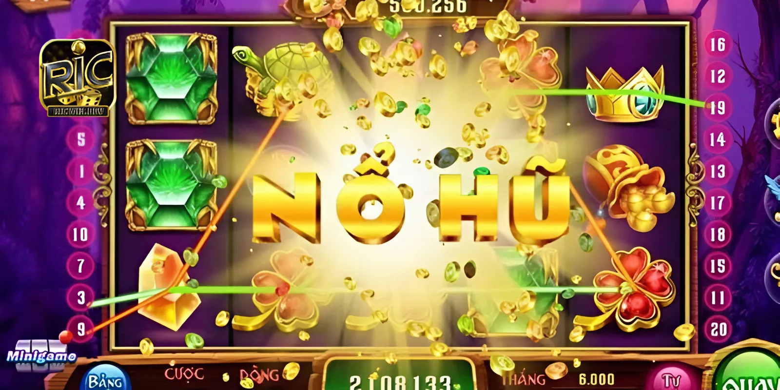 Các quy tắc trong game nổ hũ rừng xanh
